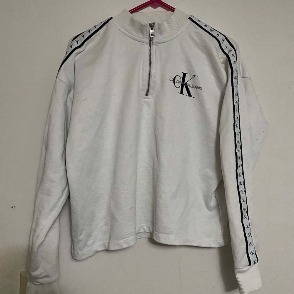 Calvin Klein quarter zip sweatshirt